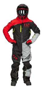 2025 Cobalt Snow Bike Monosuit Black|Red