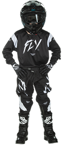 2025 Youth Kinetic Stoke Black|White