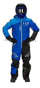 2025 Cobalt Snow Bike Monosuit Blue|Grey