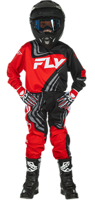2025 Youth F-16 Black|Red|White